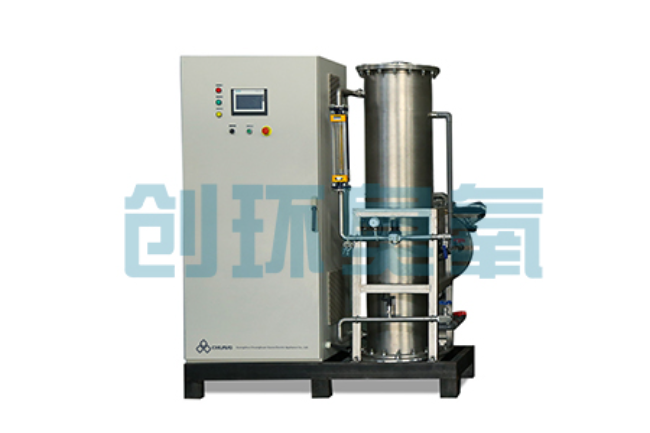 梧州高色度印染废水生化后仍不达标?臭氧发生器深度脱色工艺如何兜底?